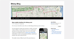 Desktop Screenshot of blog.bikesy.com